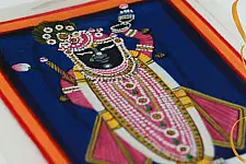 Miniature painting ~ Srinath ji ~ { 4 }